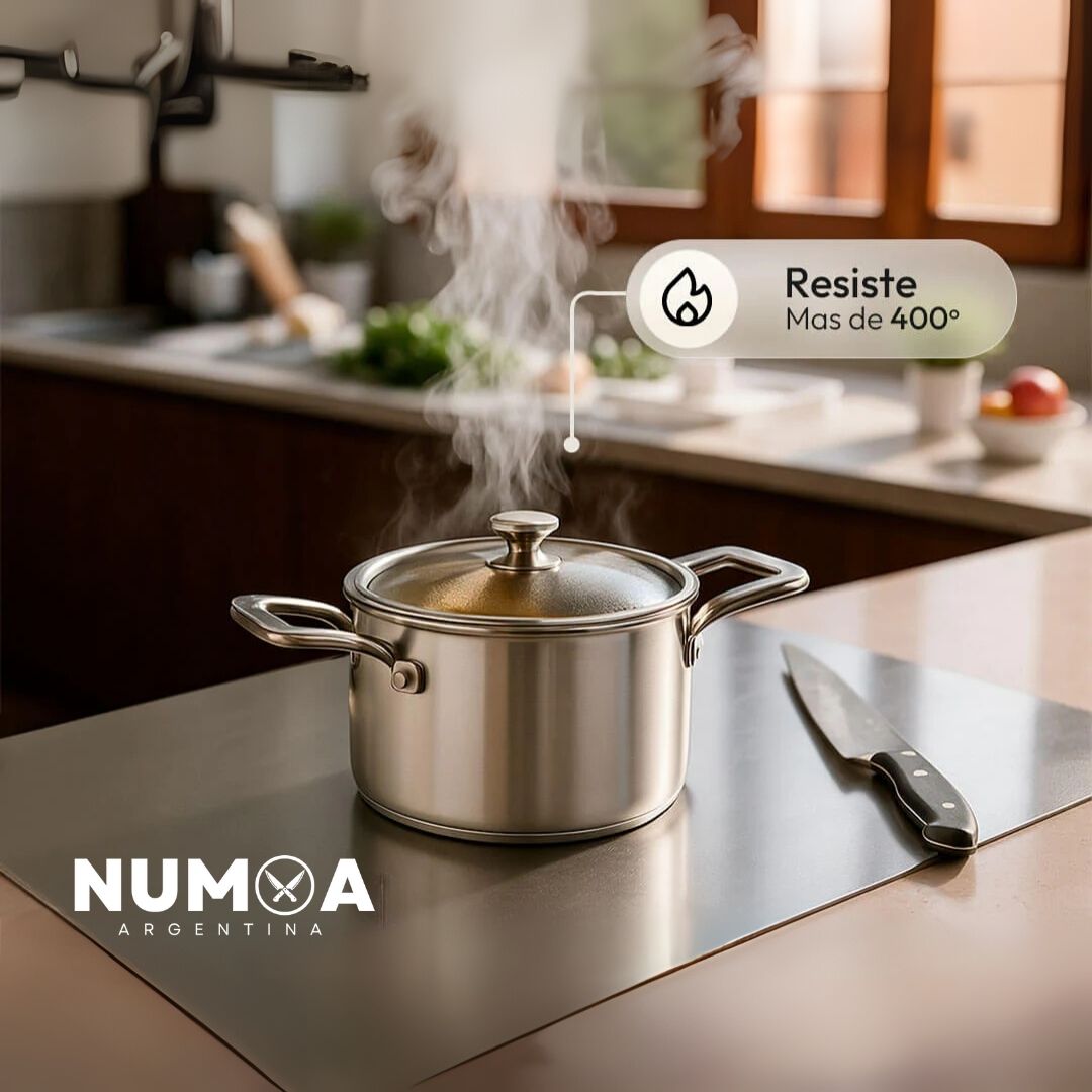 Tabla de Cortar de Acero Inoxidable 304 Numoa™