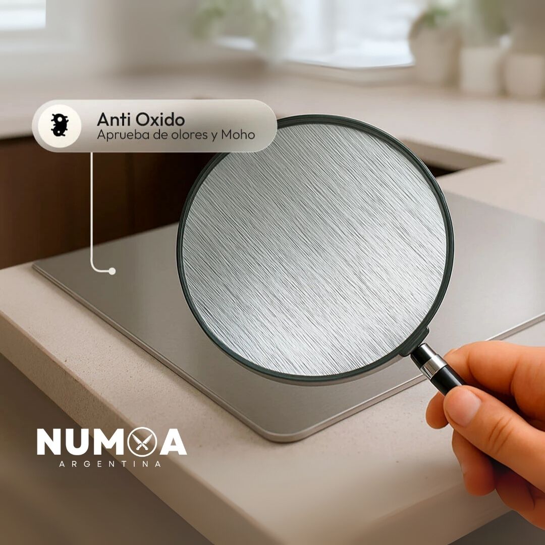Tabla de Cortar de Acero Inoxidable 304 Numoa™