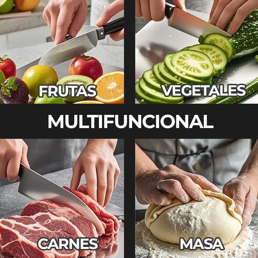 Tabla INOXIA™ de Acero 304 - Cortes Precisos e Higiene Máxima