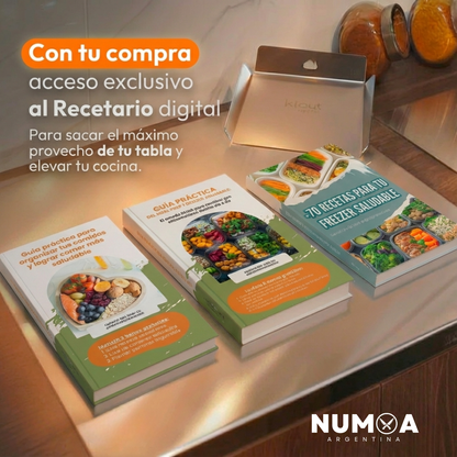 Tabla de Cortar de Acero Inoxidable 304 Numoa™